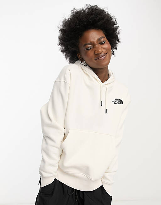 

Кремовая толстовка оверсайз The North Face Essential эксклюзивно на ASOS