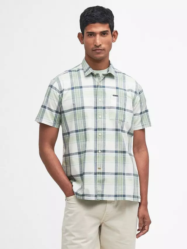 

Рубашка Barbour Rosewell Short, цвет green/multi