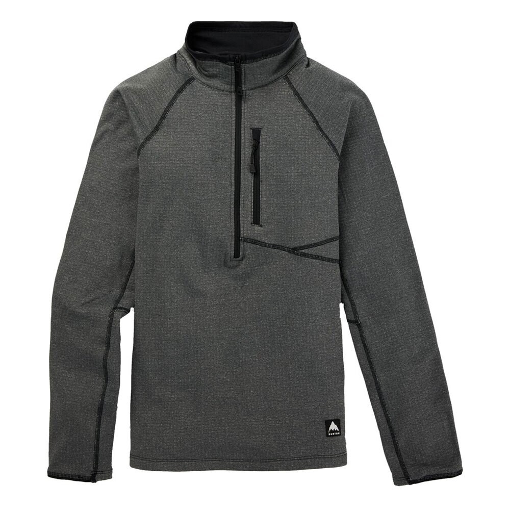

Толстовка Burton Stockrun Grid Half Zip, серый