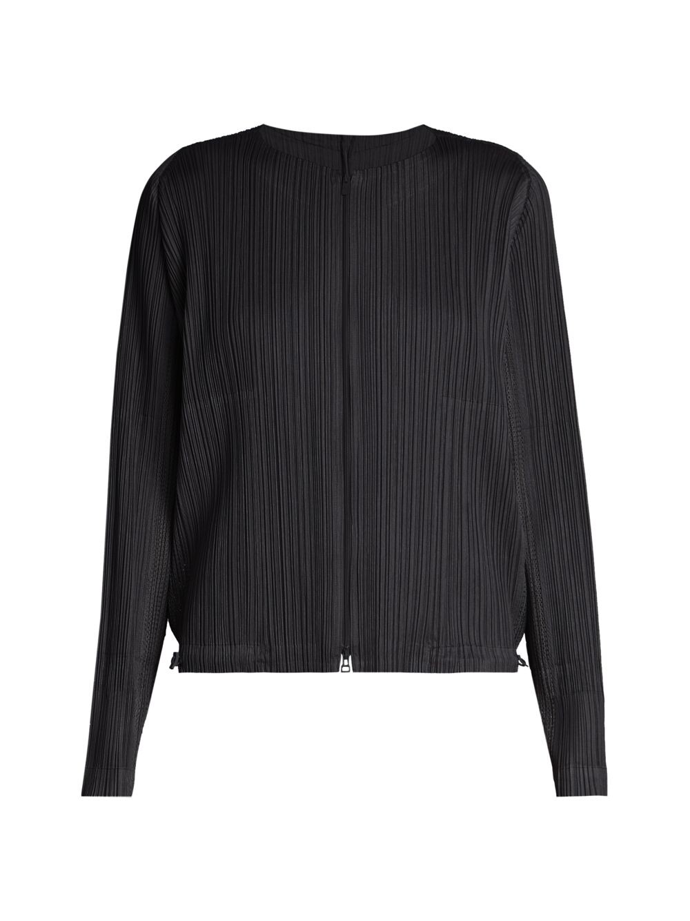 

Плиссированная куртка Flick Pleats Please Issey Miyake, черный