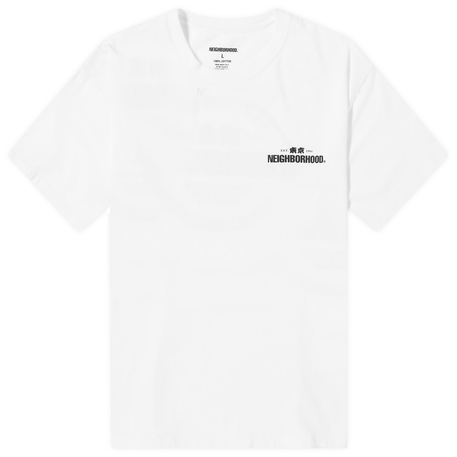 

Футболка Neighborhood 4 Printed T-Shirt, белый