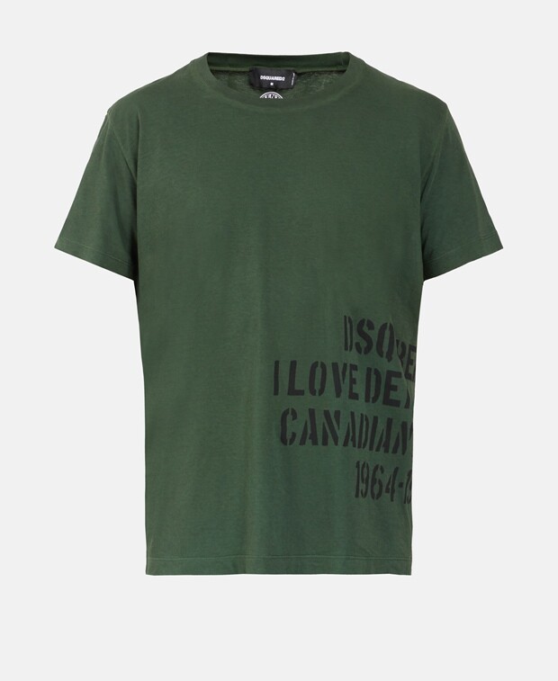 

Футболка Dsquared2, цвет Moss