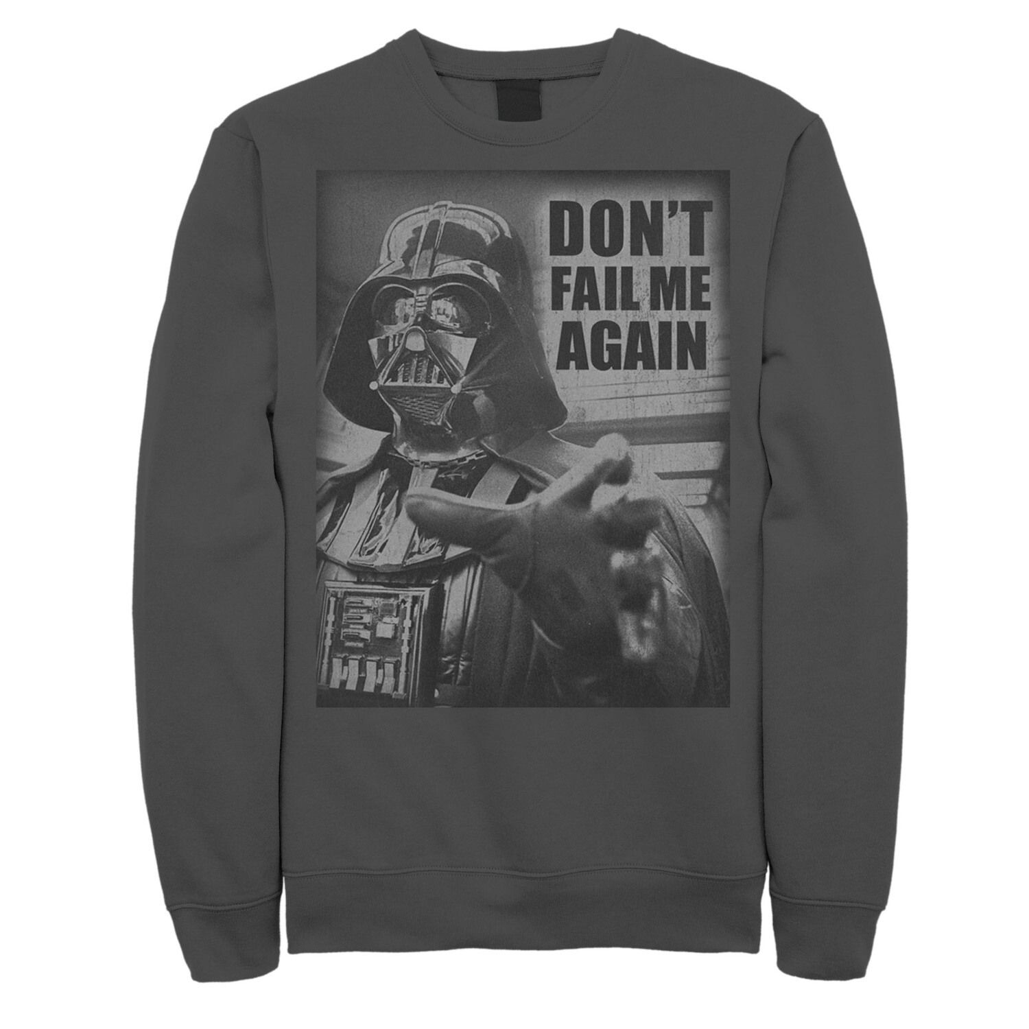 

Мужской свитшот «Дарт Вейдер Не подведи меня снова» Star Wars