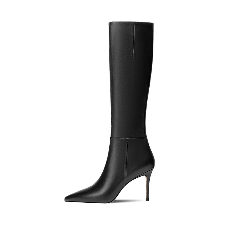 

Сапоги женские Aiqinisha, цвет Glossy black
