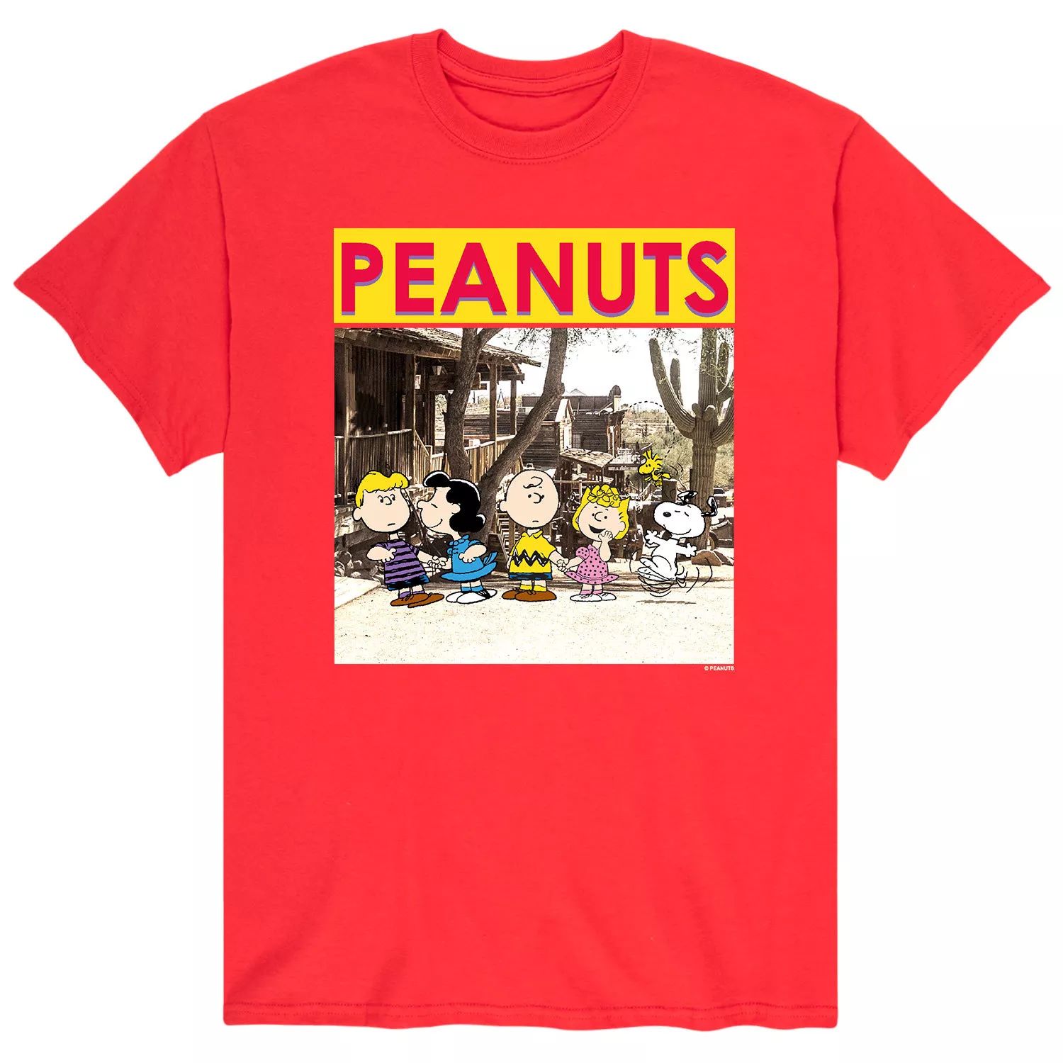 Мужская футболка с изображением арахиса Licensed Character мужской свитшот с изображением арахиса на день благодарения licensed character