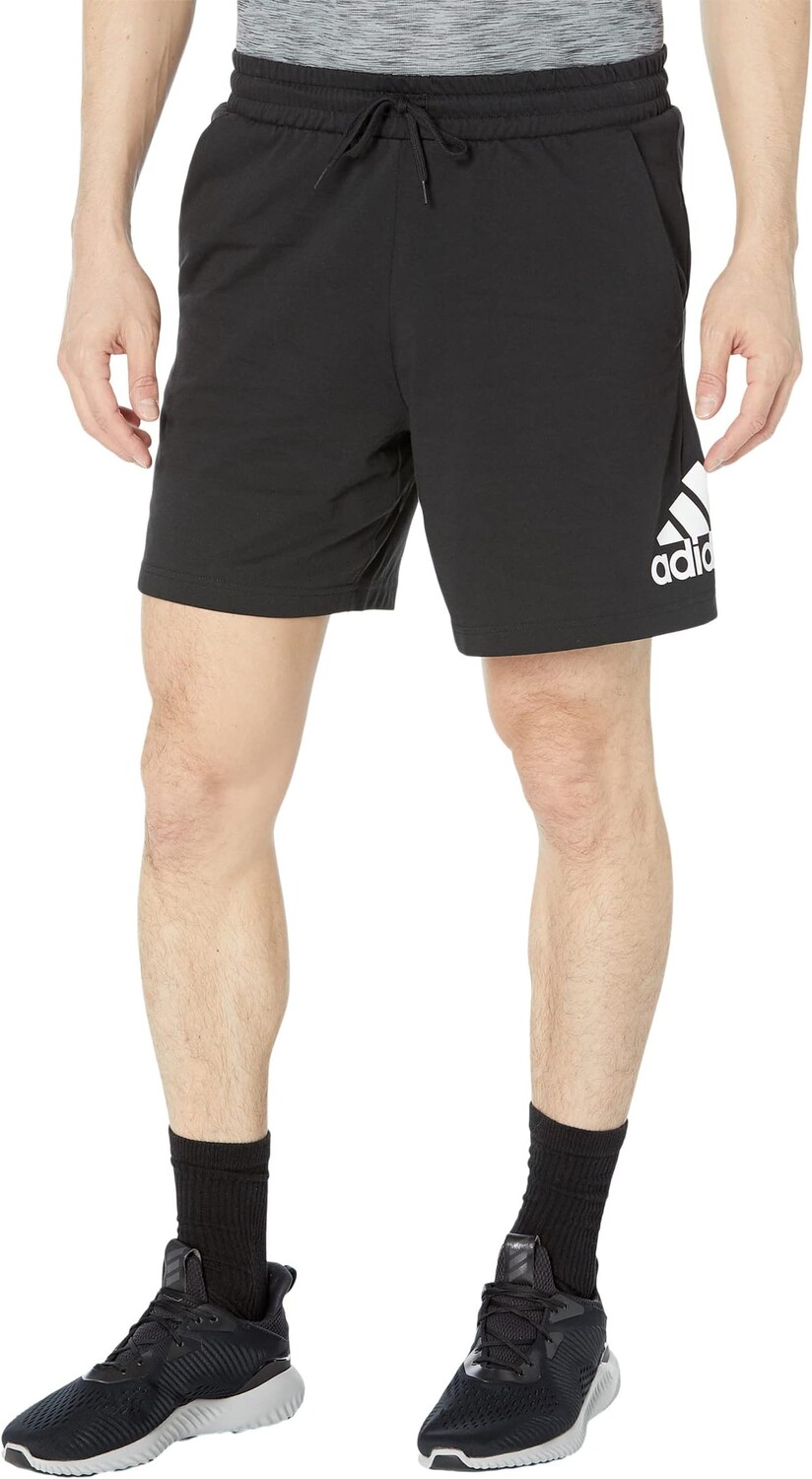 

Шорты с логотипом Essentials adidas, цвет Black/White
