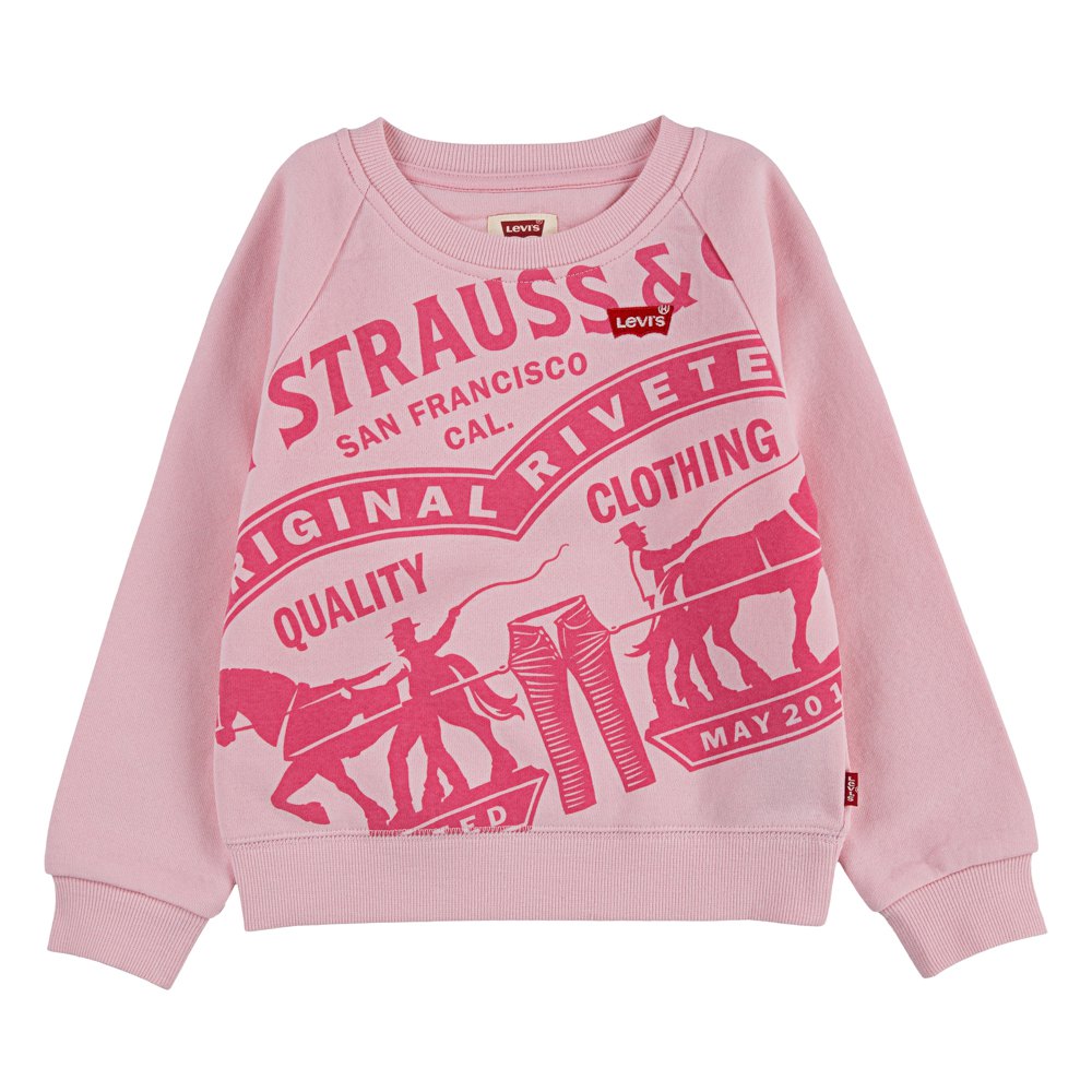 футболка levi s размер s розовый Толстовка Levi´s Raglan Infant, розовый