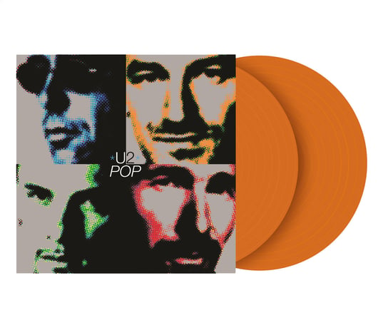 Виниловая пластинка U2 - Pop (оранжевый винил)