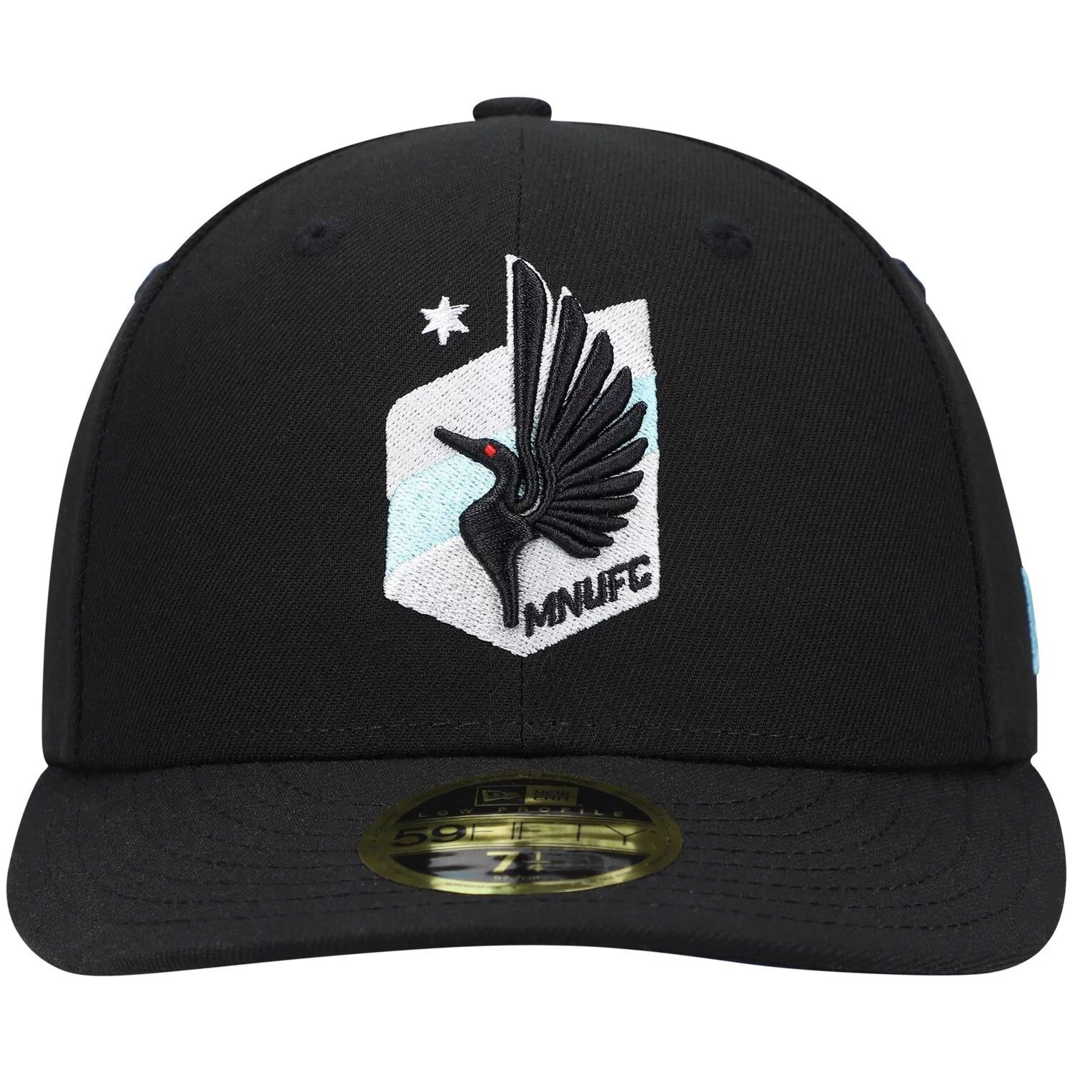 

Мужская низкопрофильная кепка New Era Minnesota United FC Primary Logo 59FIFTY, черная