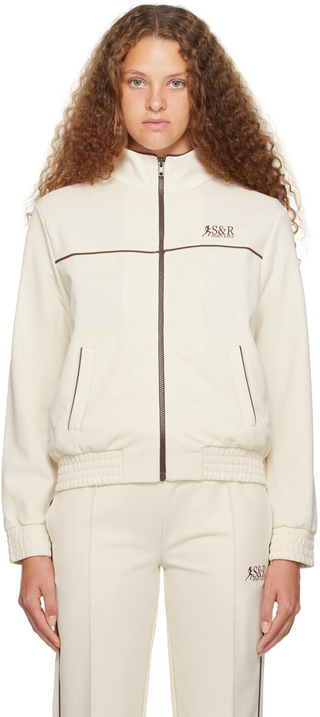 

Спортивная и богатая эксклюзивная спортивная куртка Off-White SSENSE Sporty & Rich