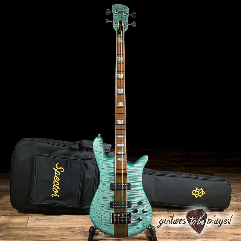 

Басс гитара Spector Euro 4 RST Aguilar-Equipped Bass Guitar – Turquoise Tide Matte