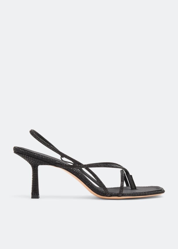 

Сандалии Studio Amelia Flip Flop 75 Heel, черный