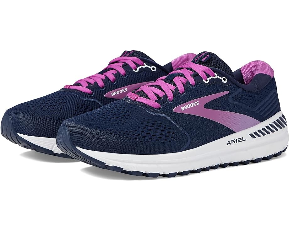 

Кроссовки Brooks Ariel '20, цвет Peacoat/Vivid Viola/White
