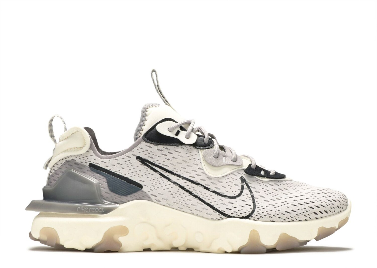 Кроссовки Nike React Vision 'Vast Grey', серый ravv db vast drum язычковый барабан ханг d blues rav vast