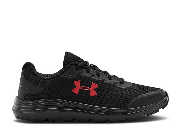

Кроссовки Under Armour SURGE 2 GS 'BLACK RED', черный