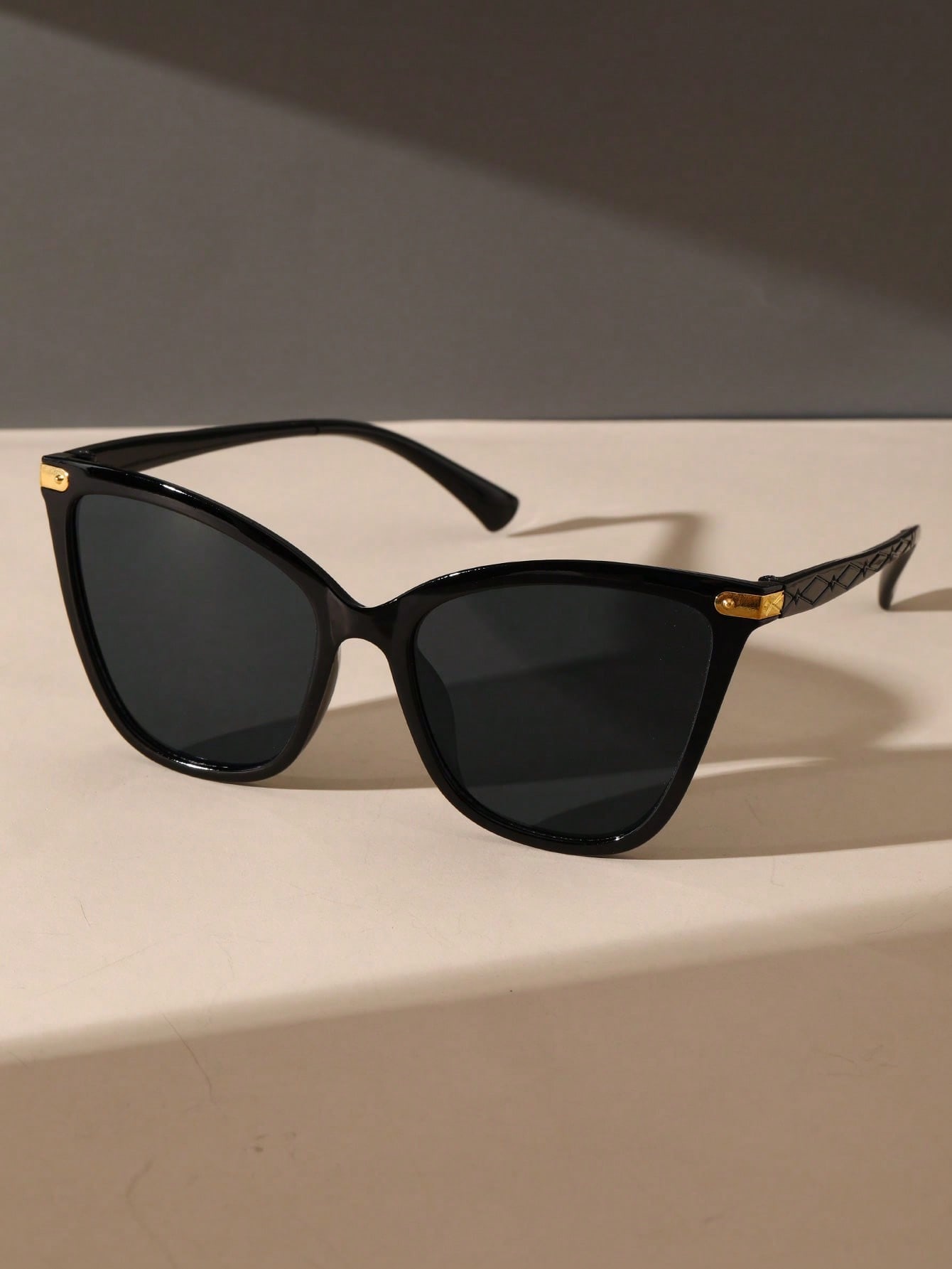 1 шт. оправа «кошачий глаз» винтажные пластиковые солнцезащитные очки в стиле бохо для женщин фото