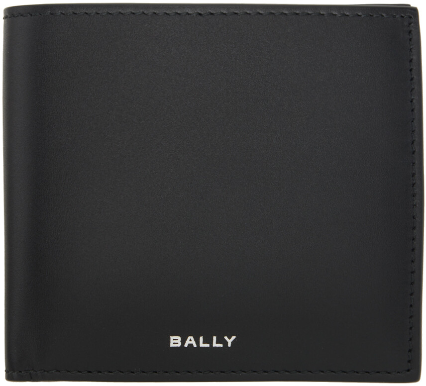 

Черный банковский кошелек Bally