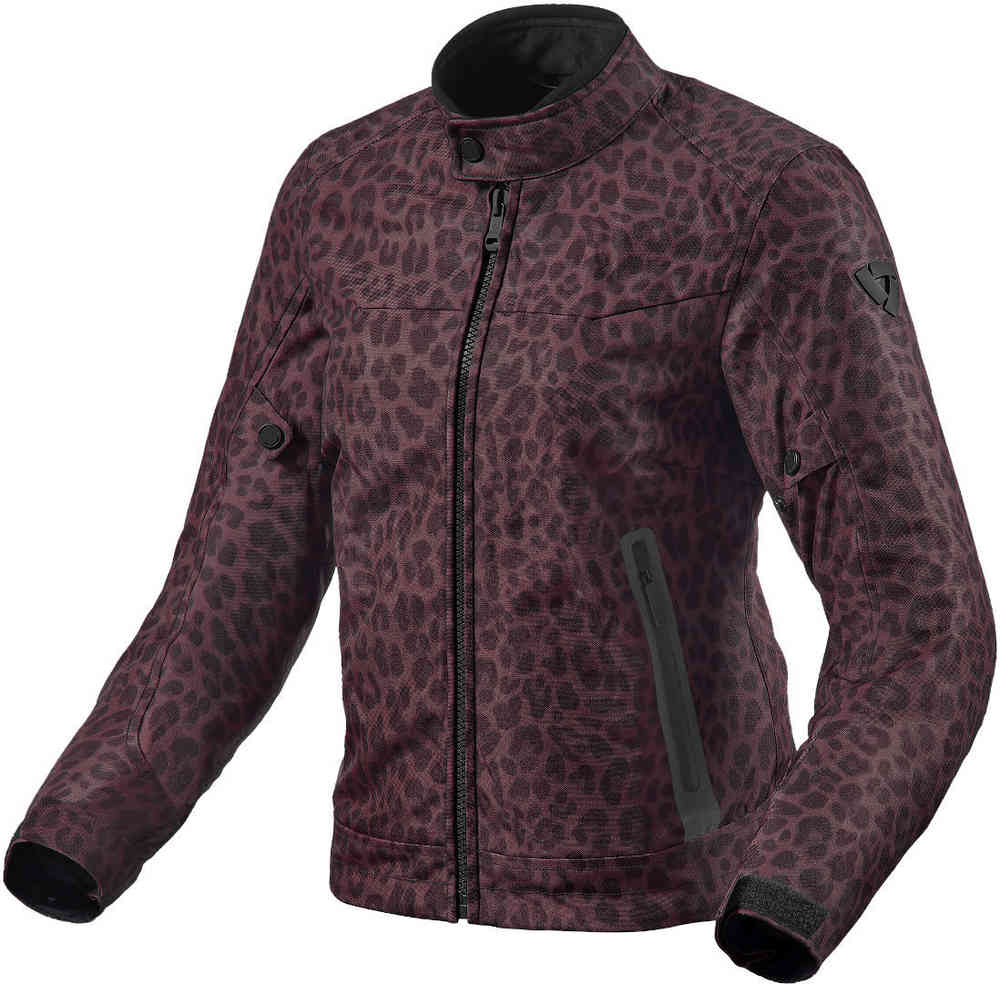 Женская мотоциклетная текстильная куртка Shade H2O Revit, бургундия