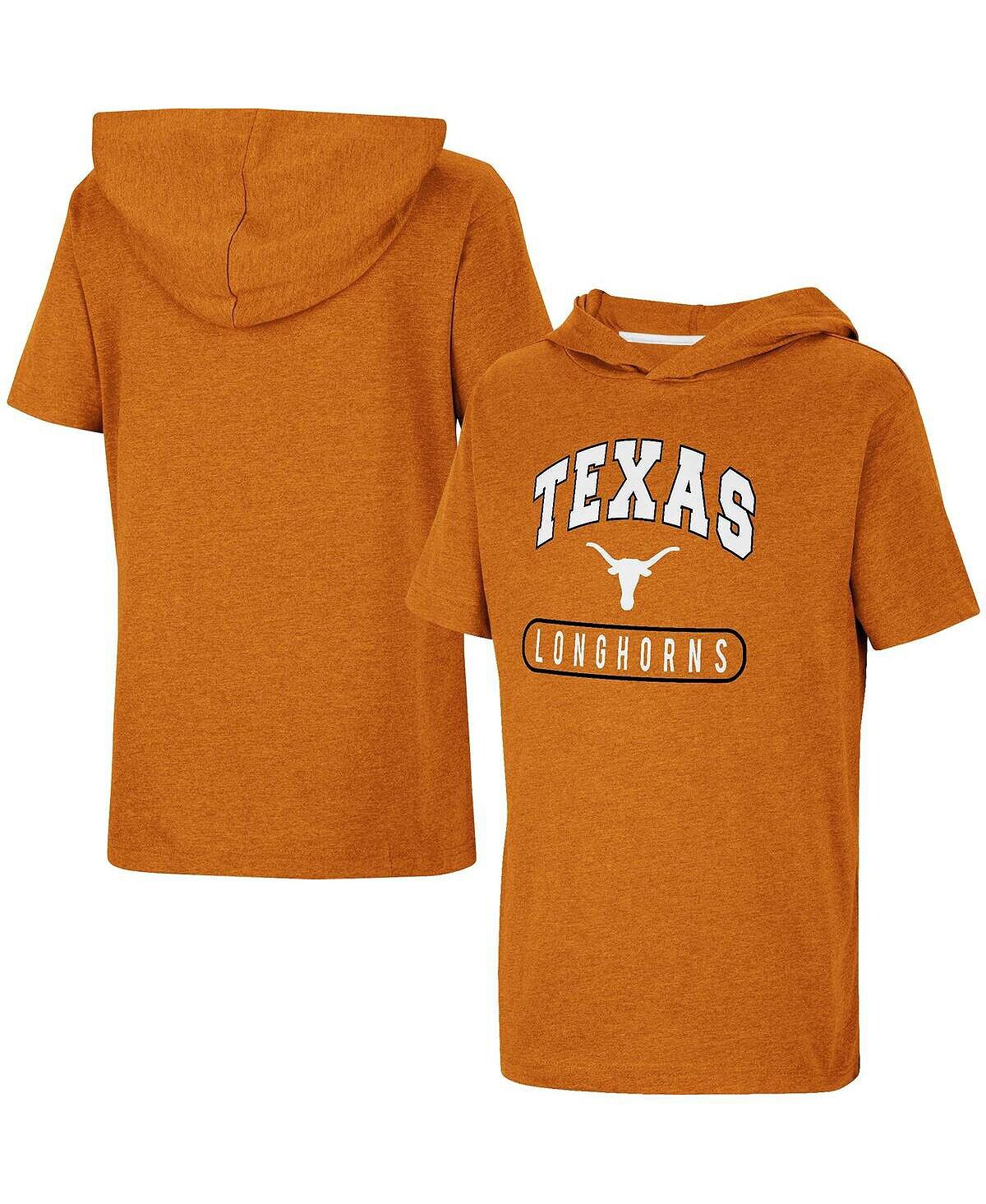 

Университетская футболка с капюшоном Big Boys Texas Orange Texas Longhorns Colosseum