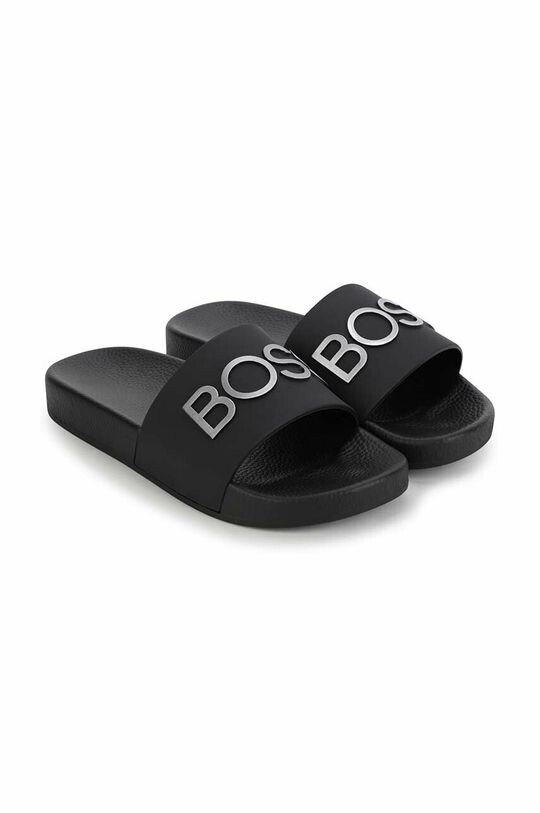 

Детские тапочки BOSS, черный