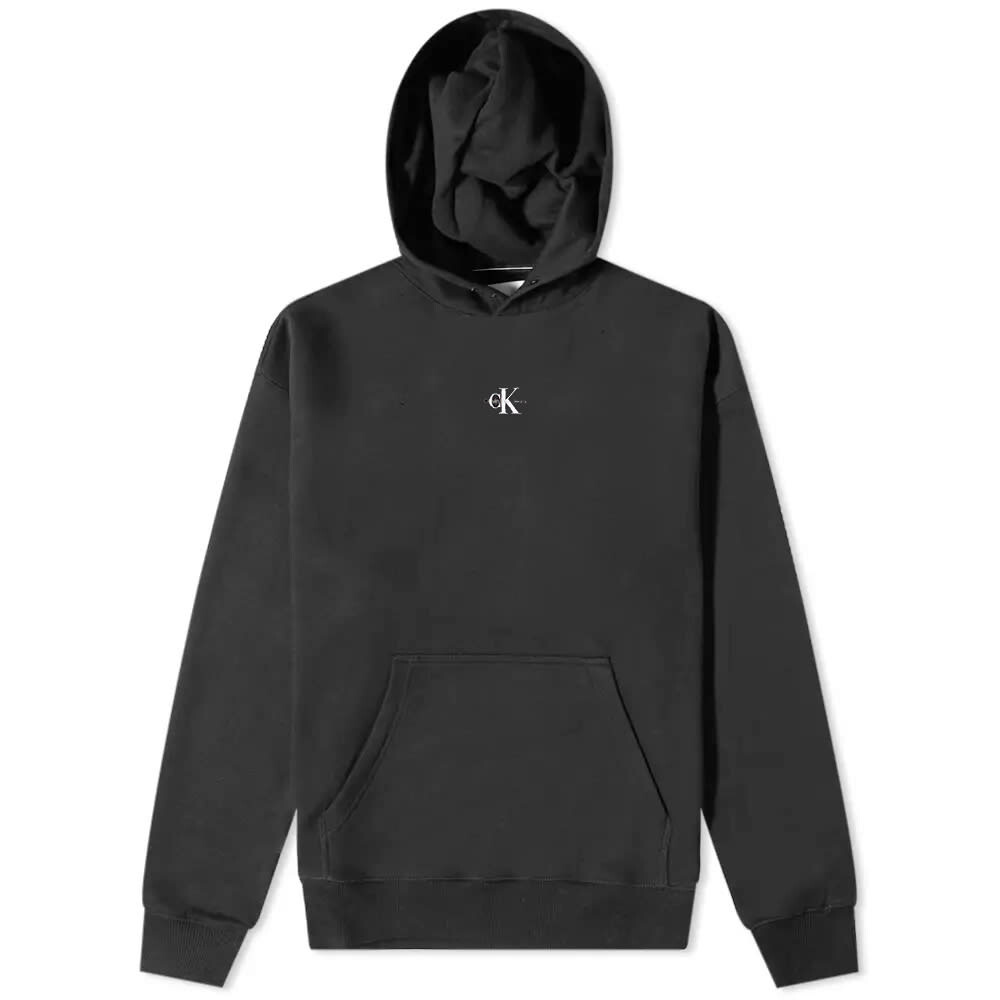

Толстовка Calvin Klein Micro Monologo, черный