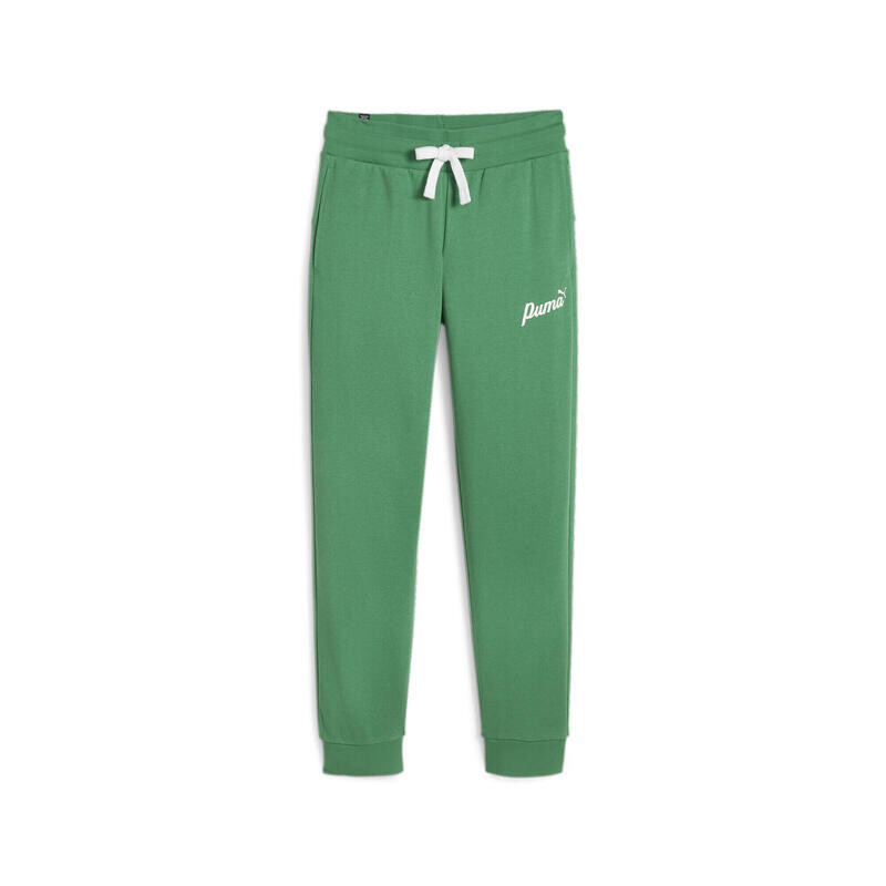 

Брюки для бега ESS+ Script Женские PUMA Archive Green