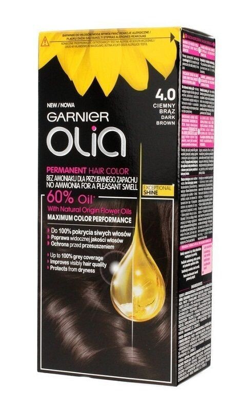 

Garnier Olia 4.0 Ciemny Brąz краска для волос, 1 шт.