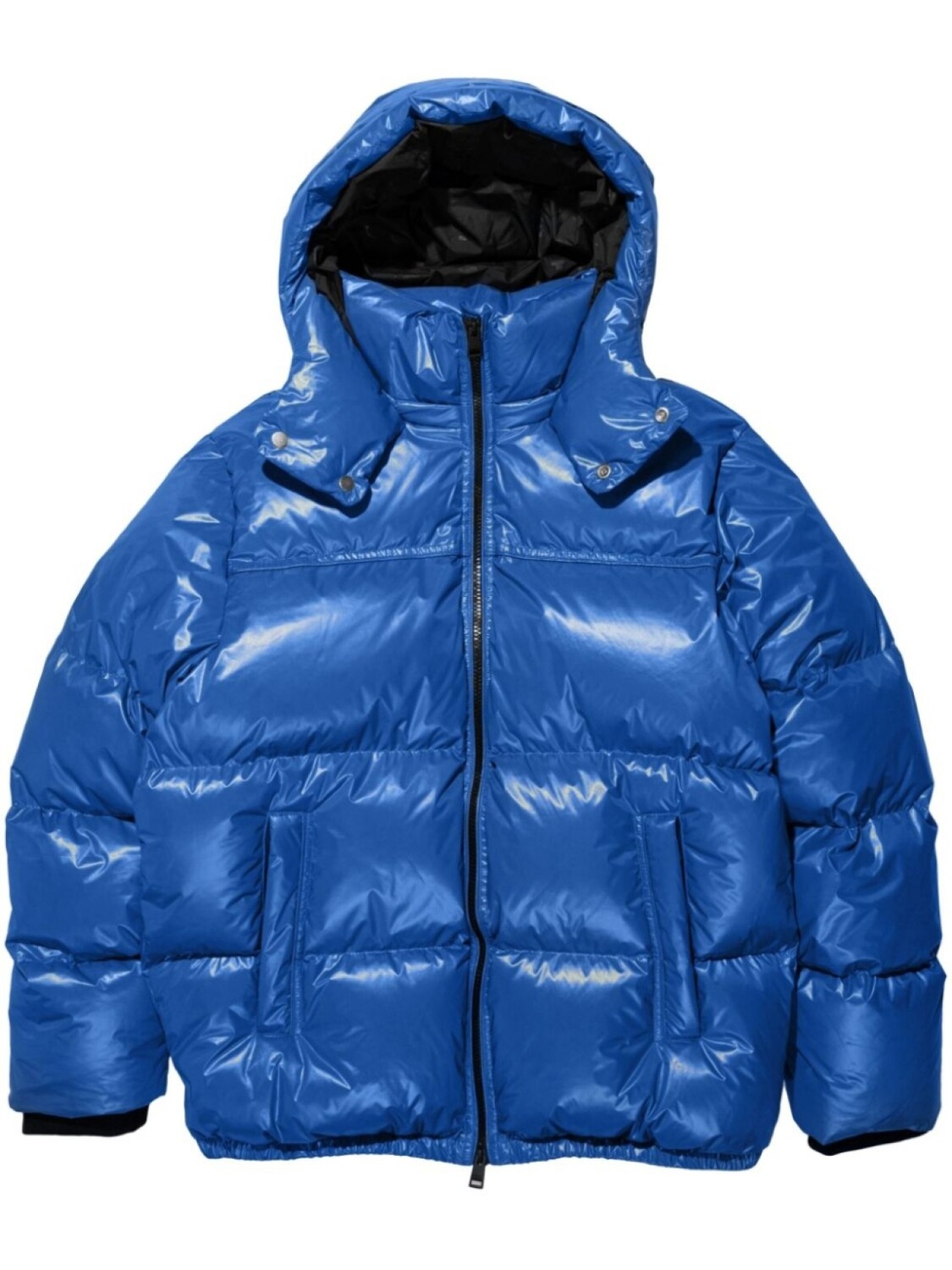 

Purple Brand пуховик с логотипом, синий