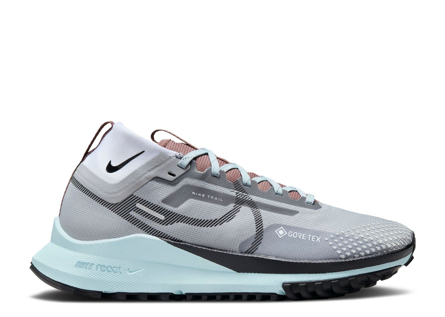 

Кроссовки Nike Wmns React Pegasus Trail 4 Gore-Tex 'Light Smoke Glacier Blue', серый