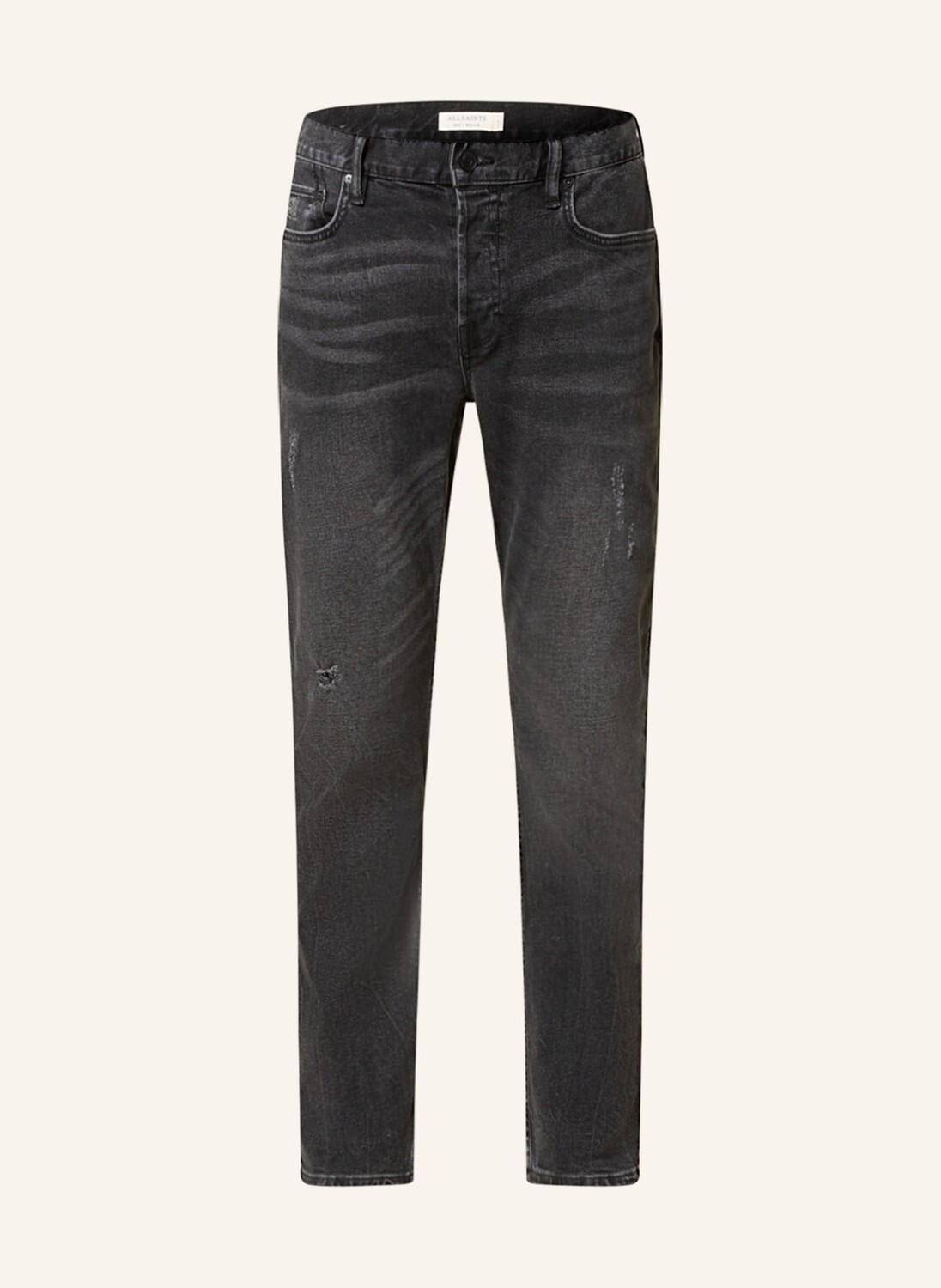 

Джинсы ALLSAINTS REX Slim Fit, черный