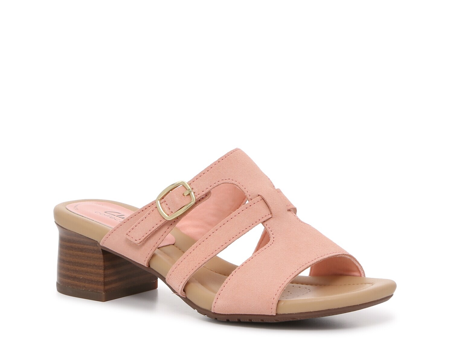 

Сандалии Desirae Palm Clarks, персик