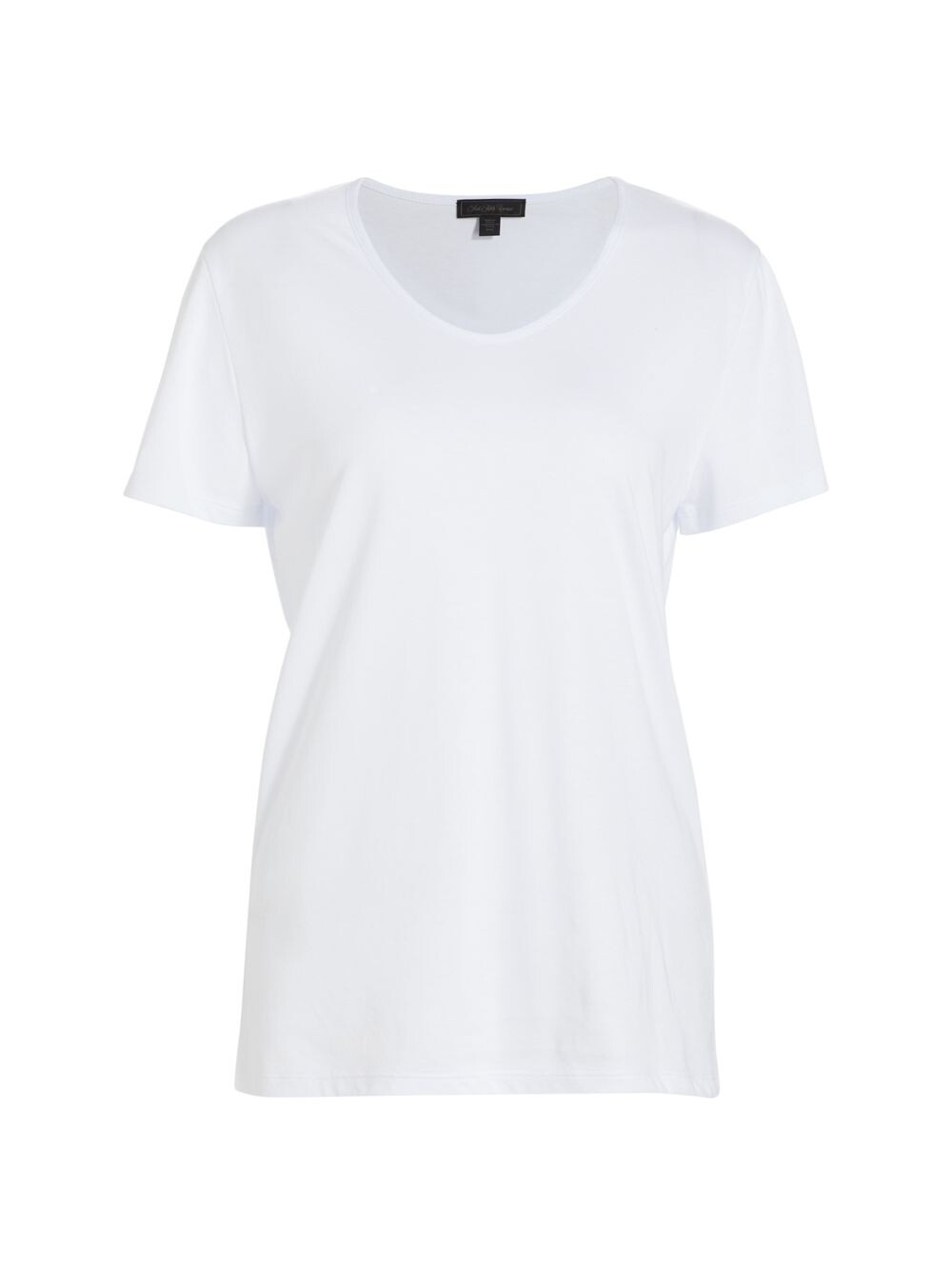 

COLLECTION Футболка с короткими рукавами и V-образным вырезом Saks Fifth Avenue, белый