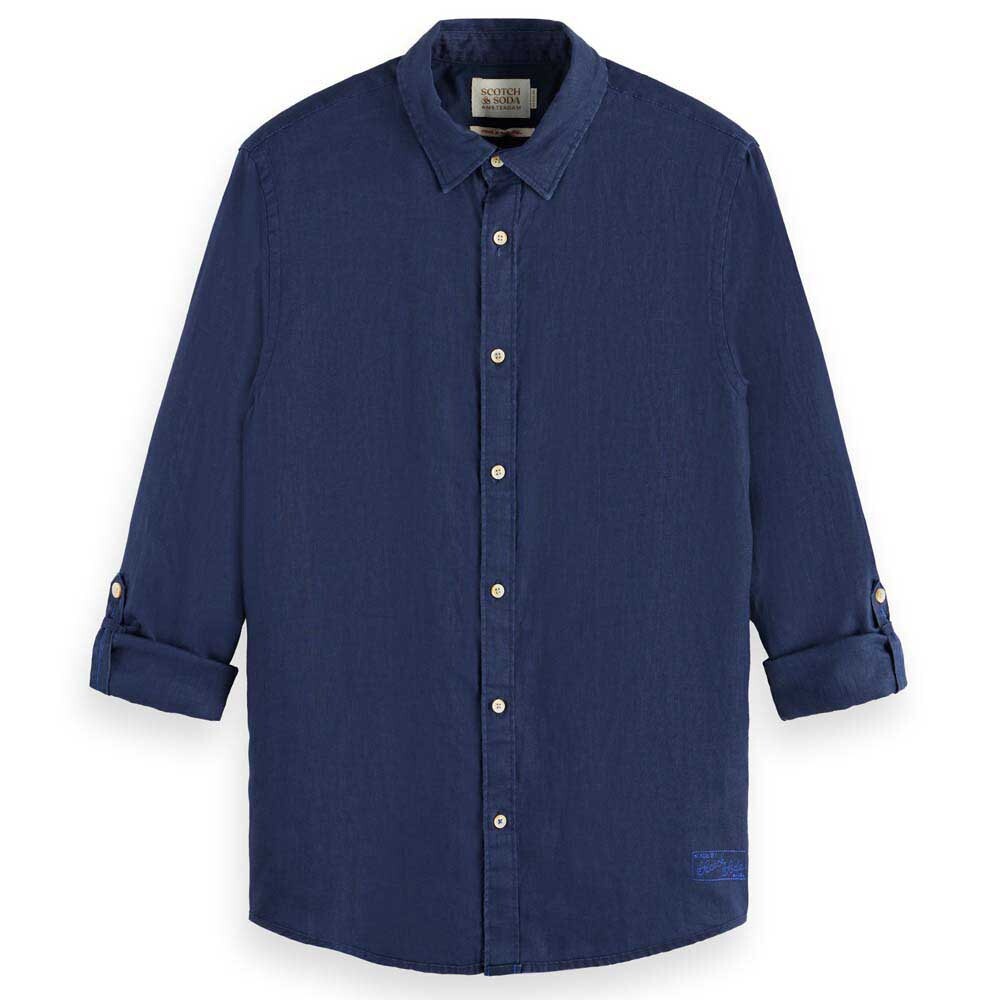 

Рубашка с длинным рукавом Scotch & Soda 176837, синий