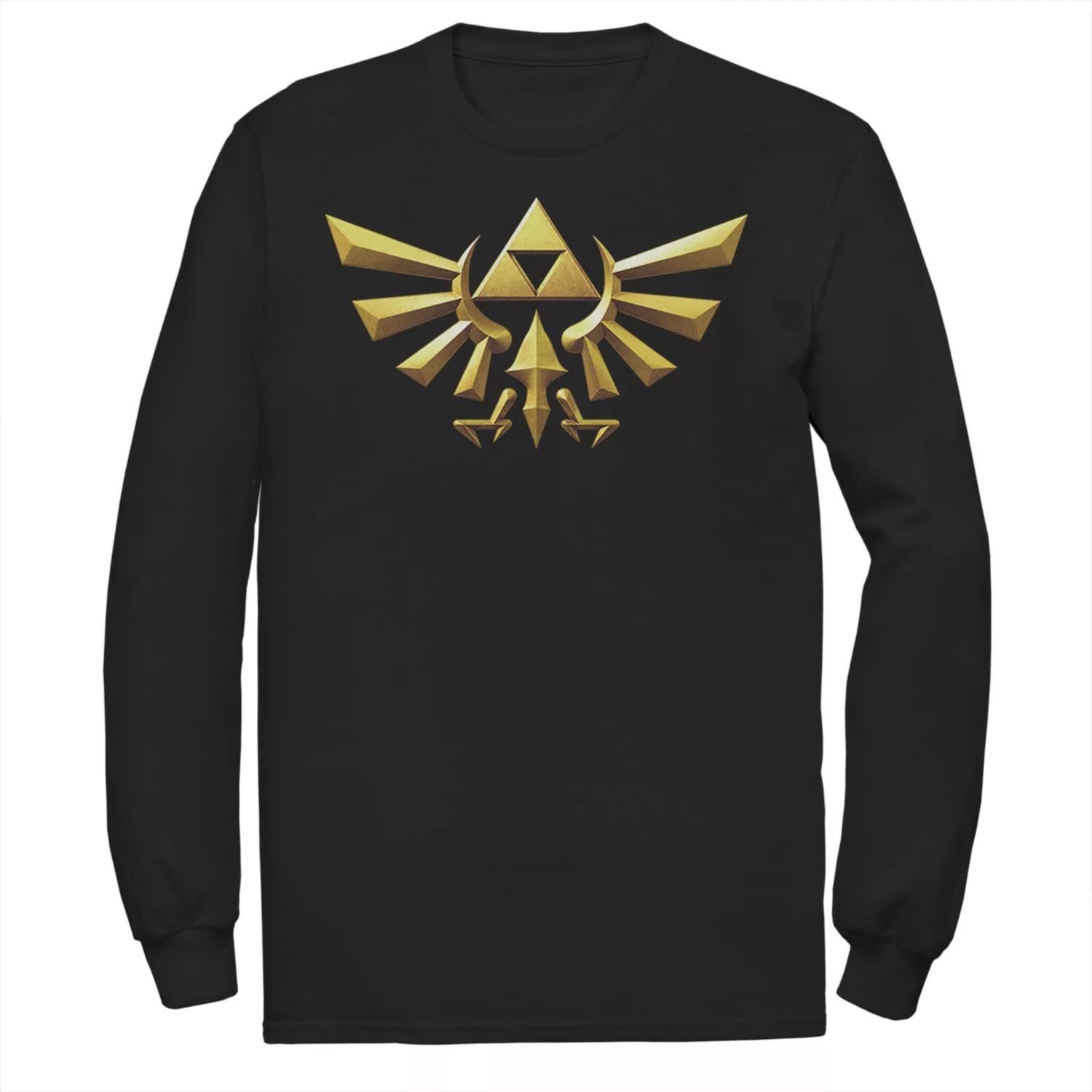 

Мужская футболка Nintendo Zelda Hyrule Crest Iconic Golden Triforce Licensed Character