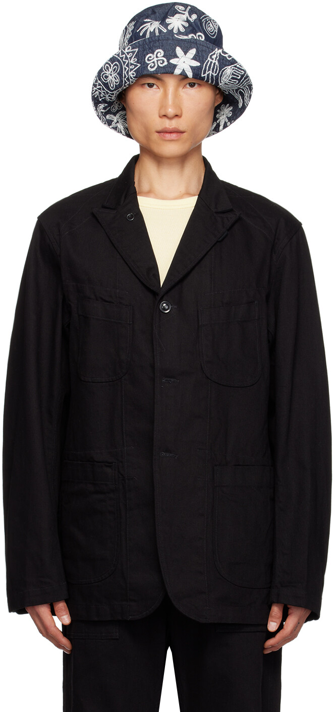 

Черный джинсовый пиджак Bedford Engineered Garments
