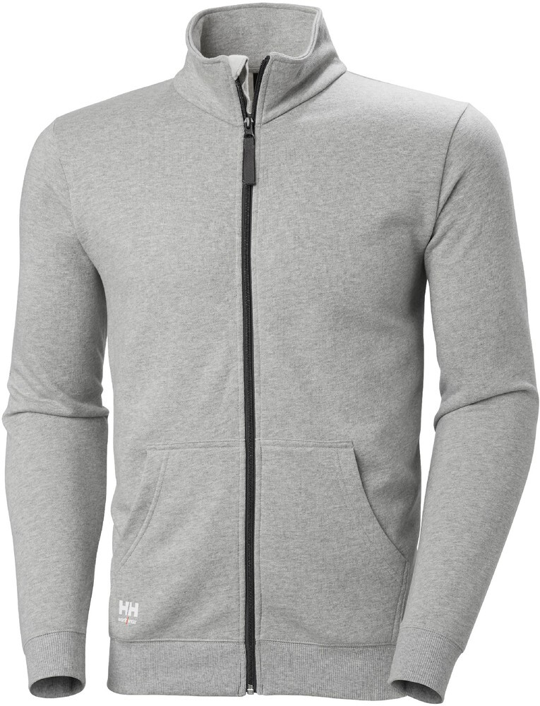 

Пуловер Helly Hansen Classic Zip Sweatshirt, серый