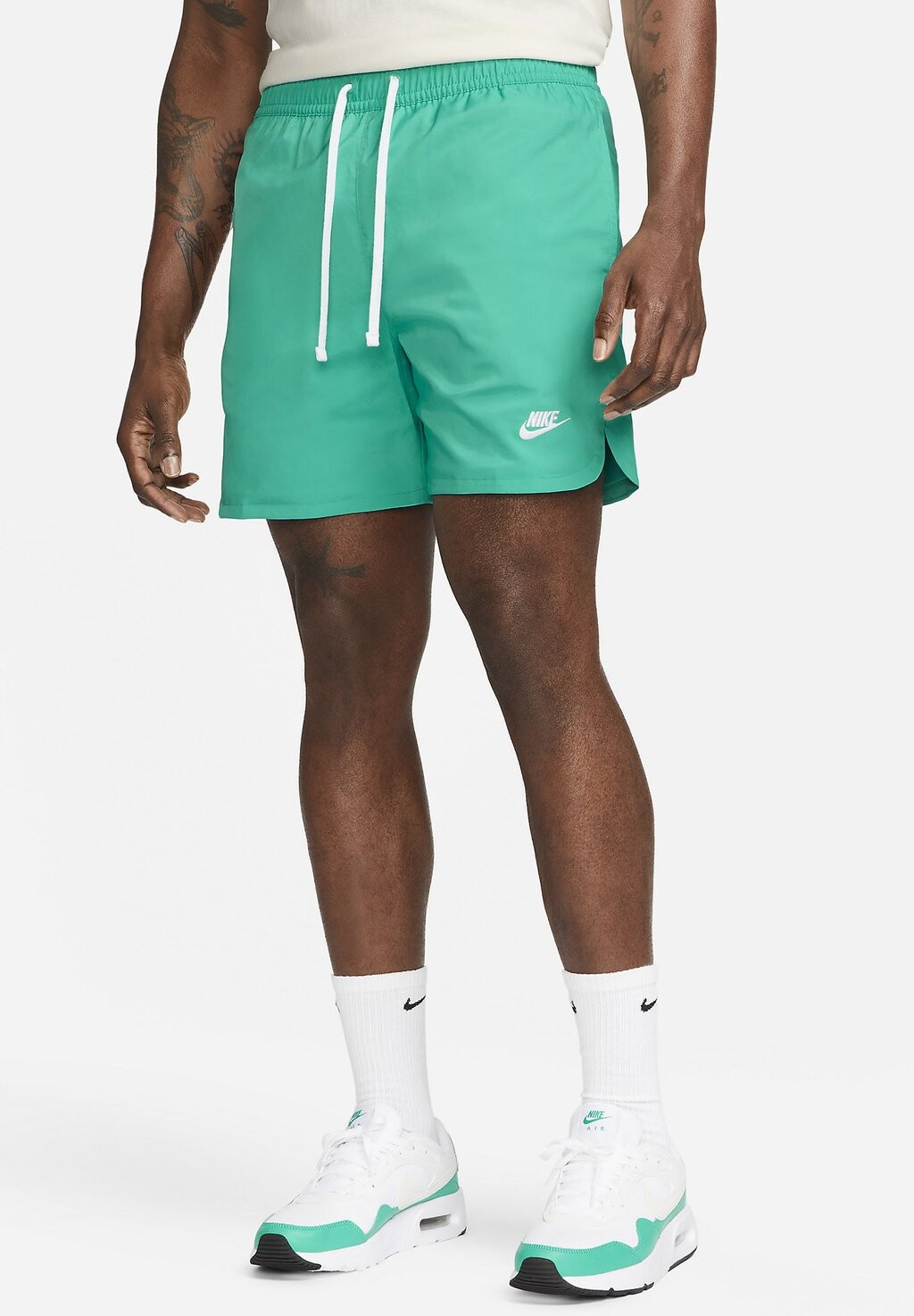 

Спортивные брюки M NSW SPE WVN LND FLOW SHORT Nike, прозрачный нефритовый белый