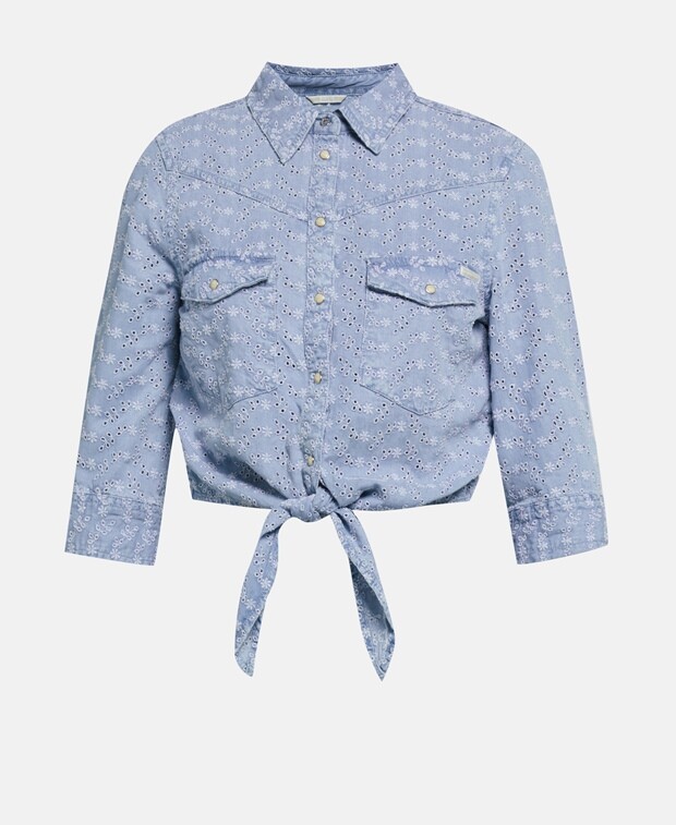

Блузка для отдыха Guess, светло-синий