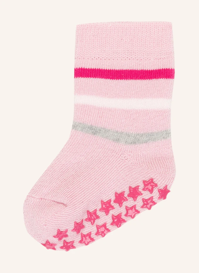 

Носки-стопперы multi stripe Falke, розовый