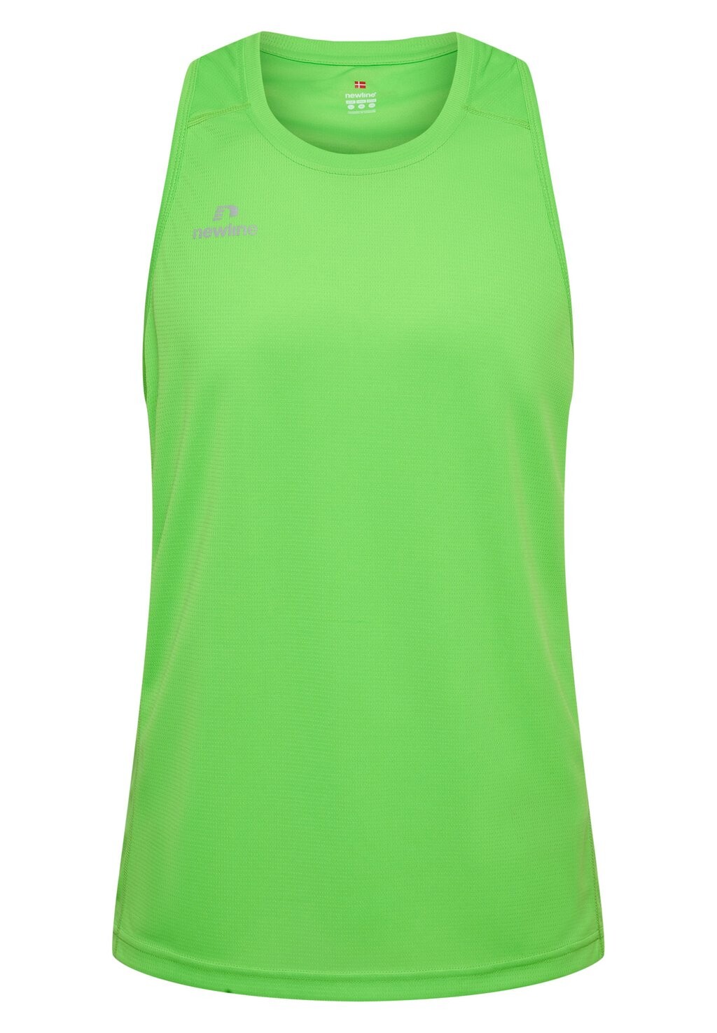 цена Топ SINGLET Newline, цвет green flash