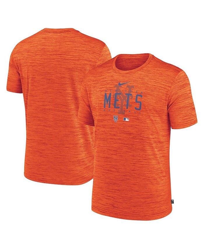 

Мужская оранжевая футболка New York Mets Authentic Collection Velocity Performance Practice Practice Nike, оранжевый