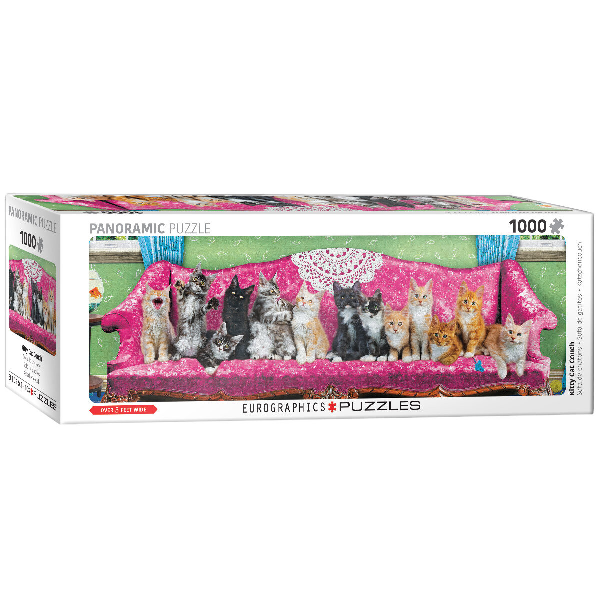 

Еврографика, пазл, Kitty Cat Couch, 1000 шт. EuroGraphics