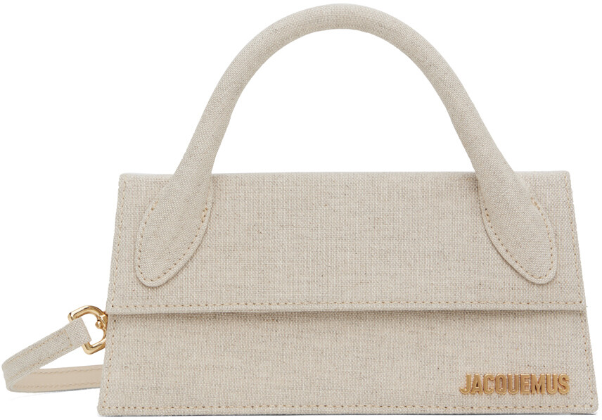 

Бежевая длинная сумка Le Papier Le Chiquito Jacquemus