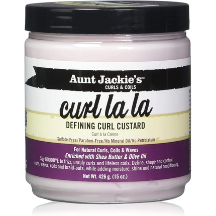Curls & Coils Curl La La Defining Curl Custard Cream 426G, Aunt Jackie'S aunt jackie s curls