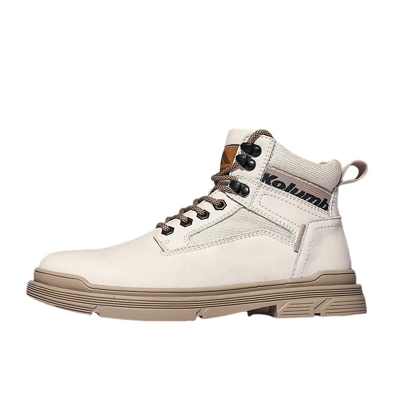 

Мужские ботинки Cahhrrn X Martin Boot Men Beige Kolumb