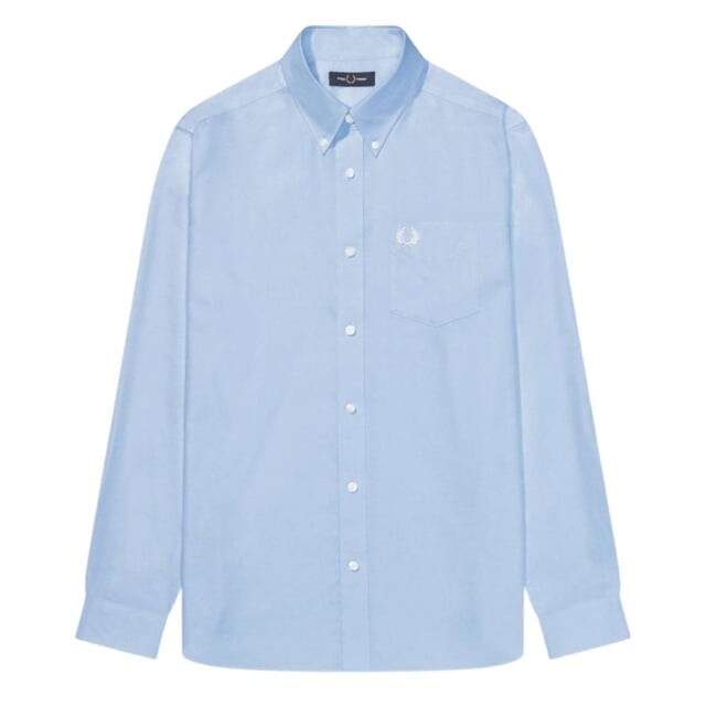

M3551 146 легкая повседневная рубашка Fred Perry, синий