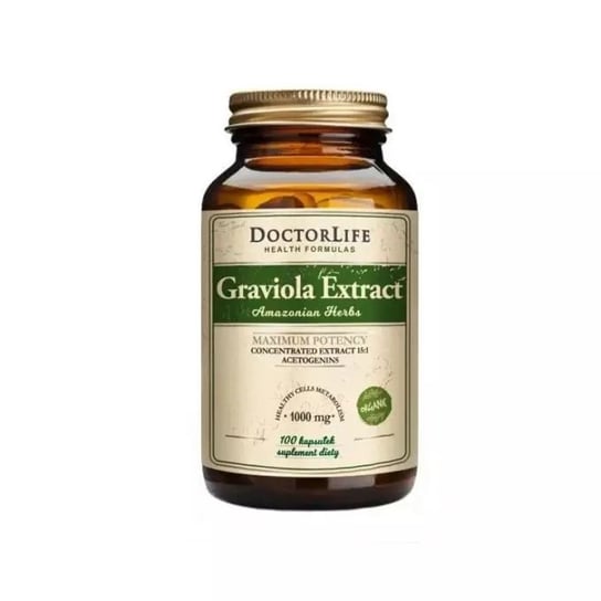 Doctor Life, Graviola Extract Экстракт гравиолы 4500 мг, 90 капсул добавка maxler vitawomen 90 шт таблетки