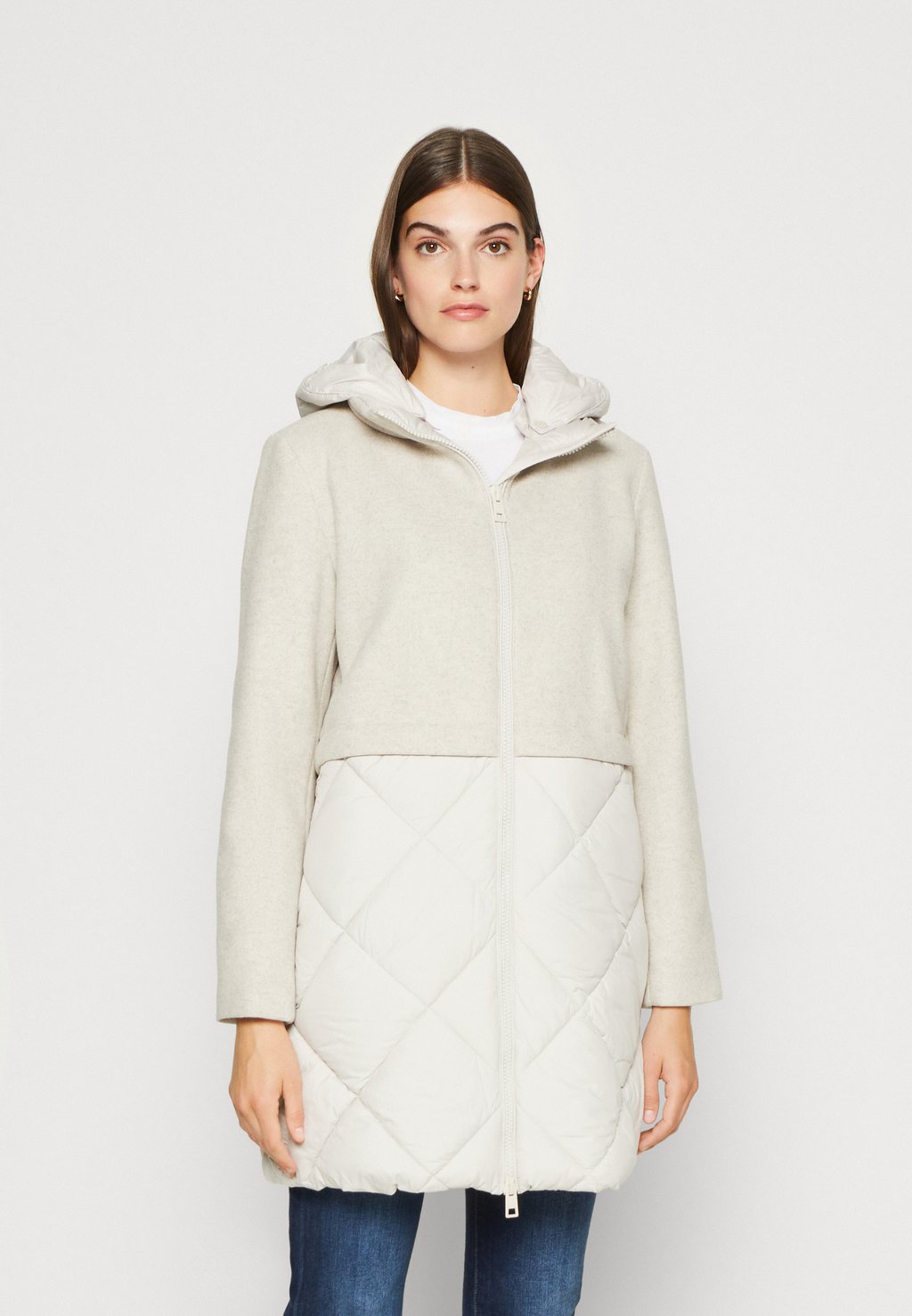 Зимнее пальто Esprit Collection, цвет light beige