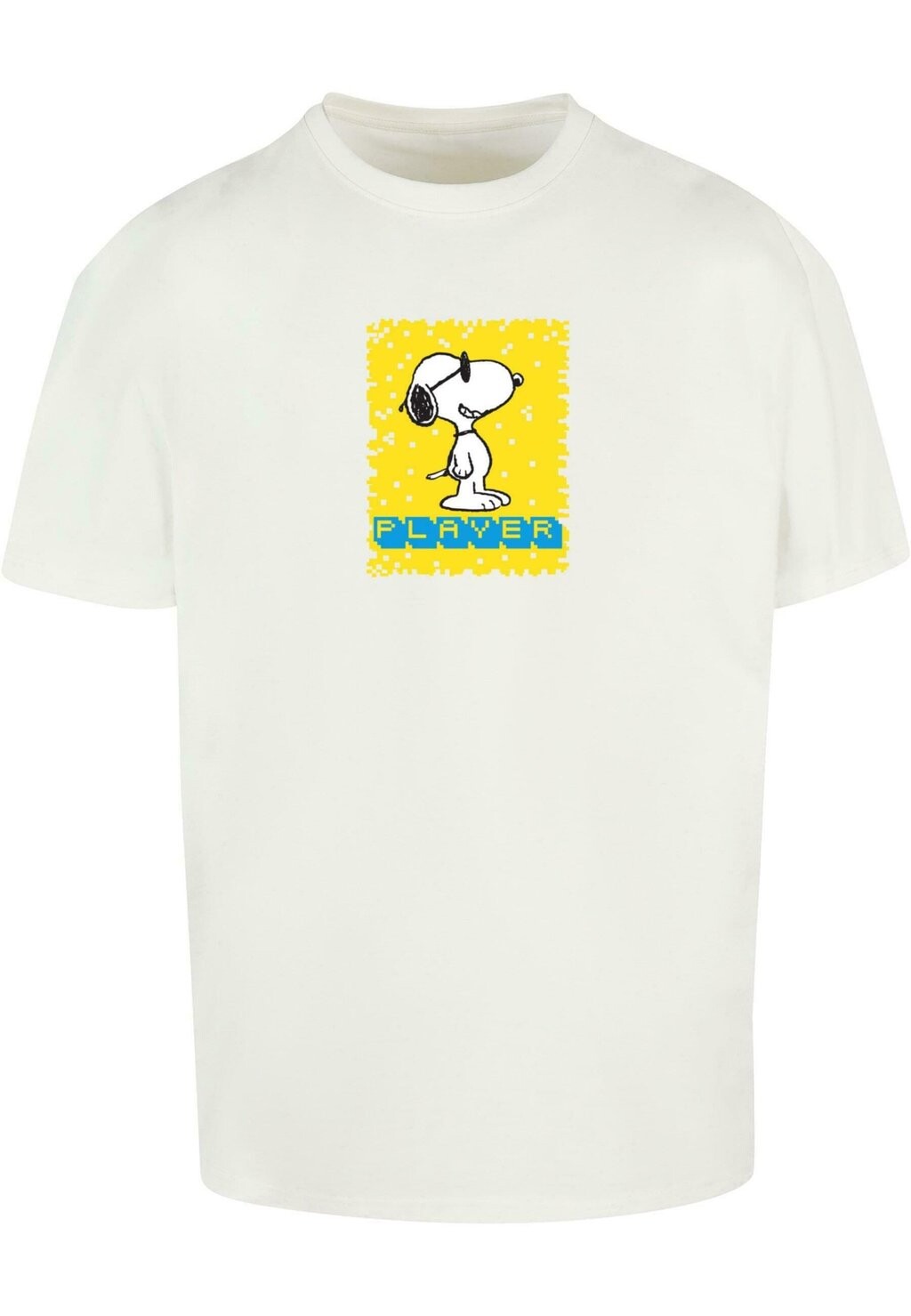 

Футболка с принтом PEANUTS PLAYER HEAVY Merchcode, цвет ready for dye