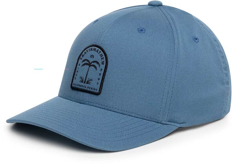 

Мужская кепка для гольфа TravisMathew Shark Sighting Snapback, синий
